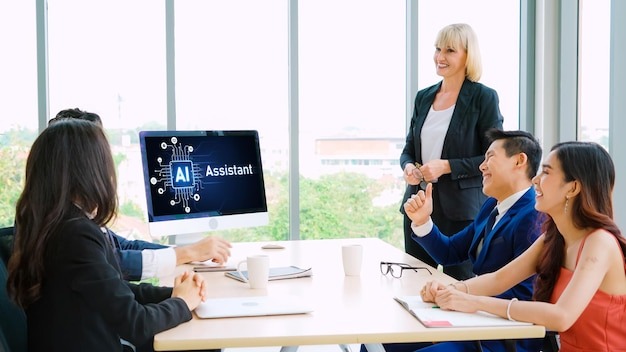 Recruiter reviewing candidate information