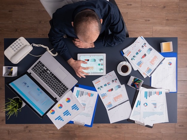 Accounting team at work